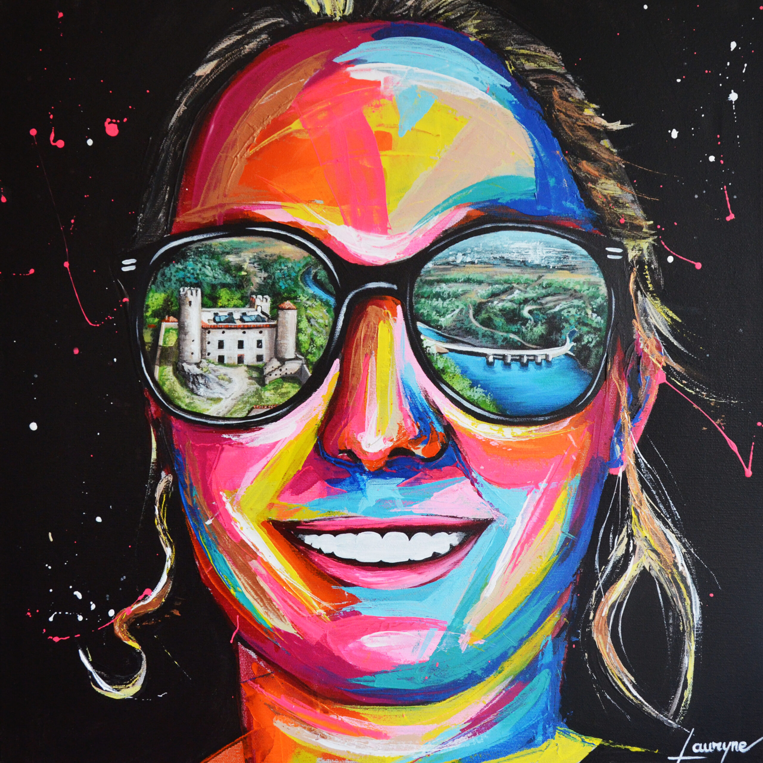 sophie-toile-acrylique-lauryne-mazza