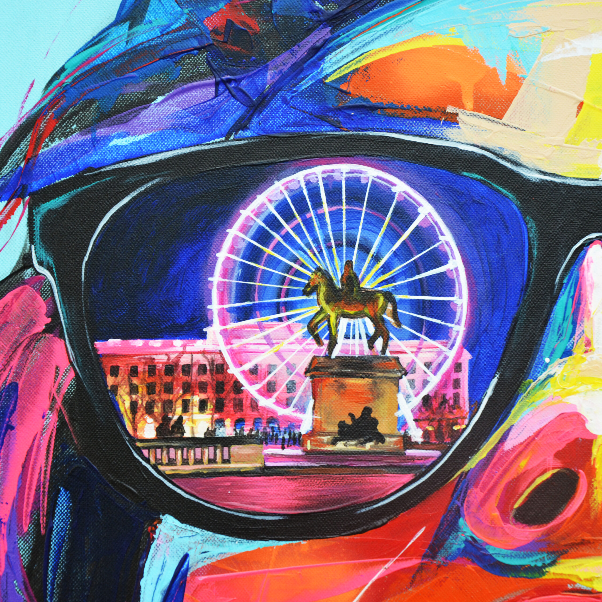 Lyon-by-night-1-toile-acrylique-lauryne-mazza