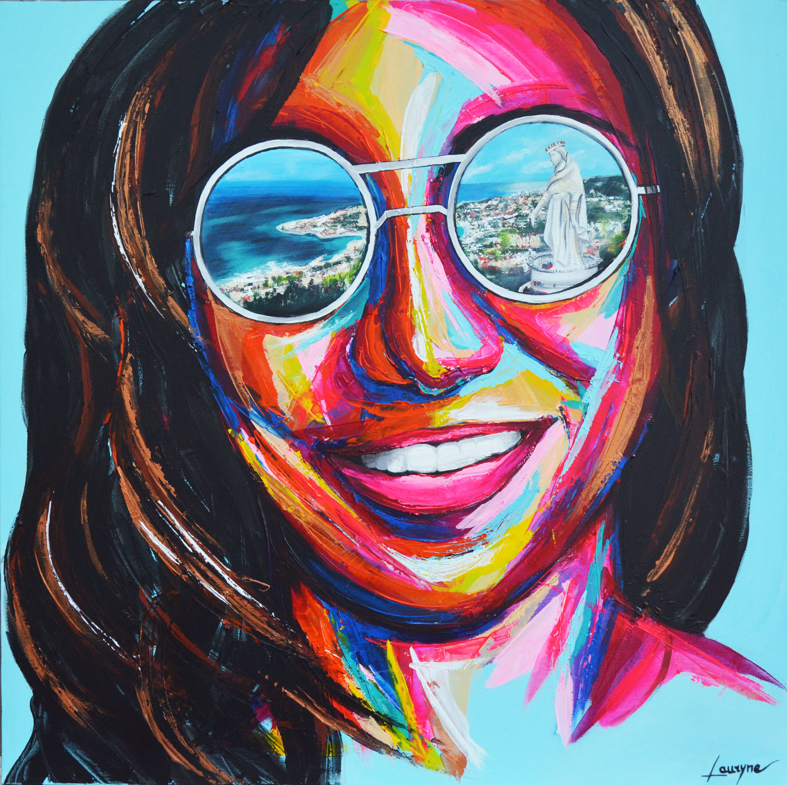 Diane-toile-acrylique-lauryne-mazza