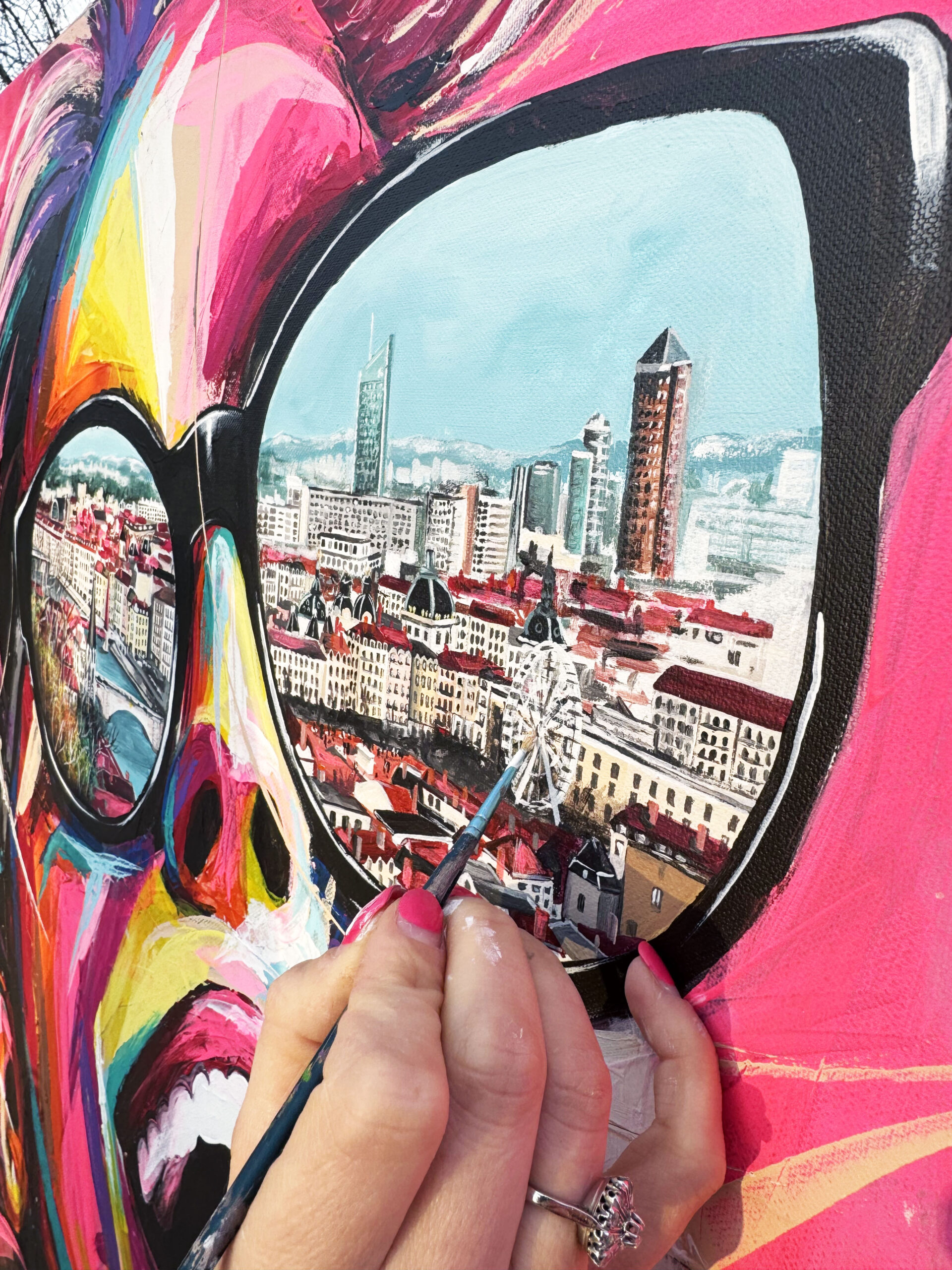 Only-Lyon-toile-1-acrylique-lauryne-mazza