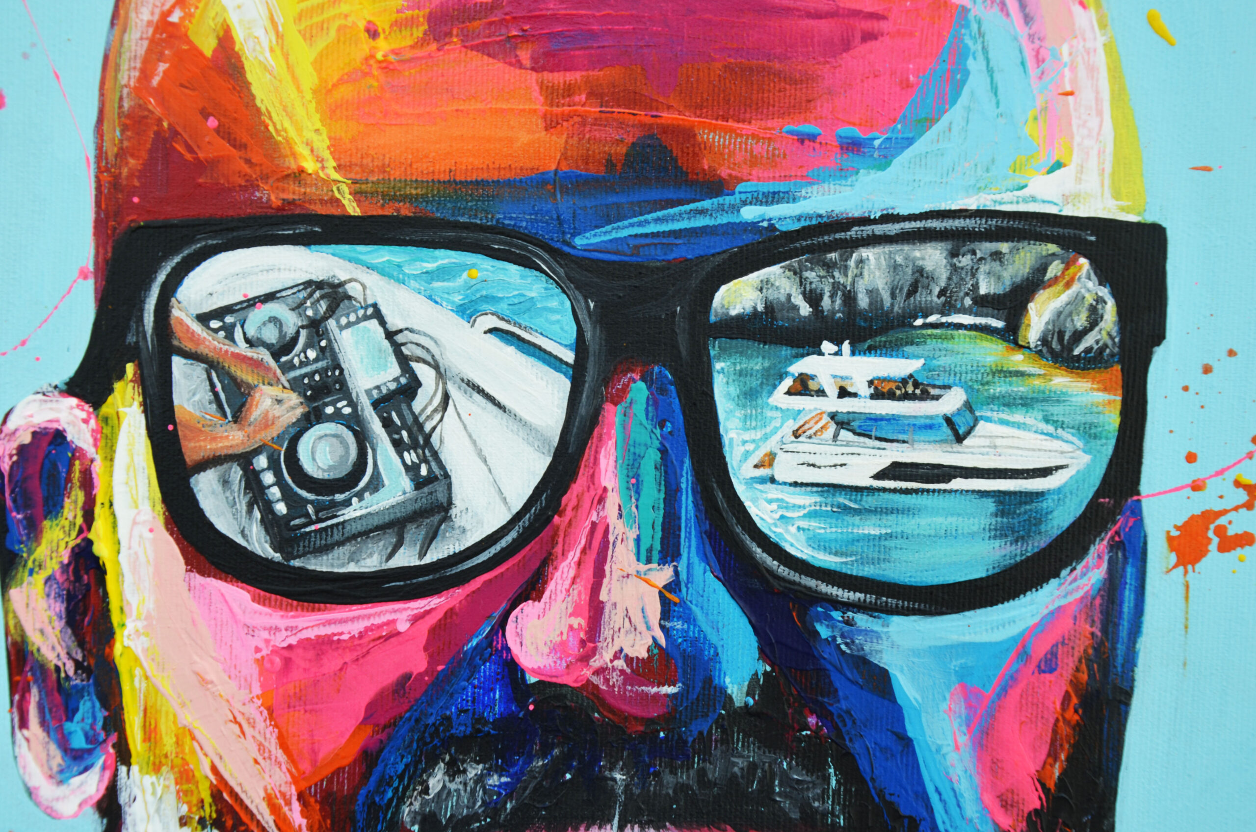 family-5-toile-acrylique-lauryne-mazza