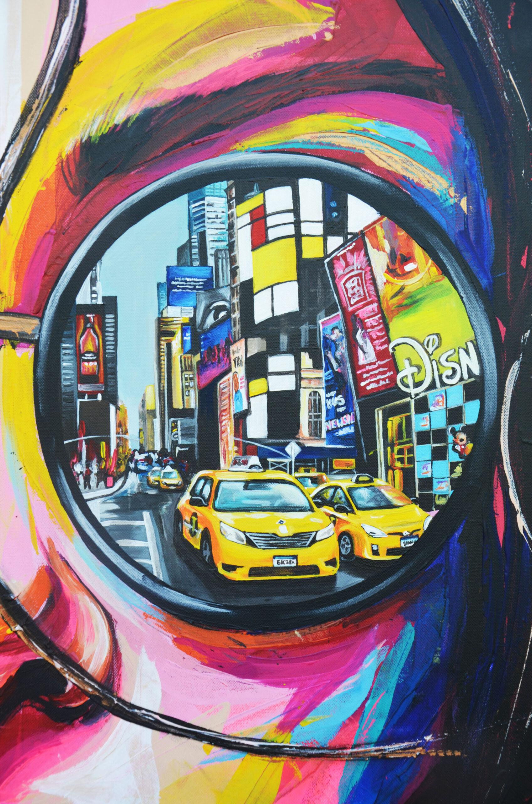 NEW-YORK-1-toile-acrylique-lauryne-mazza