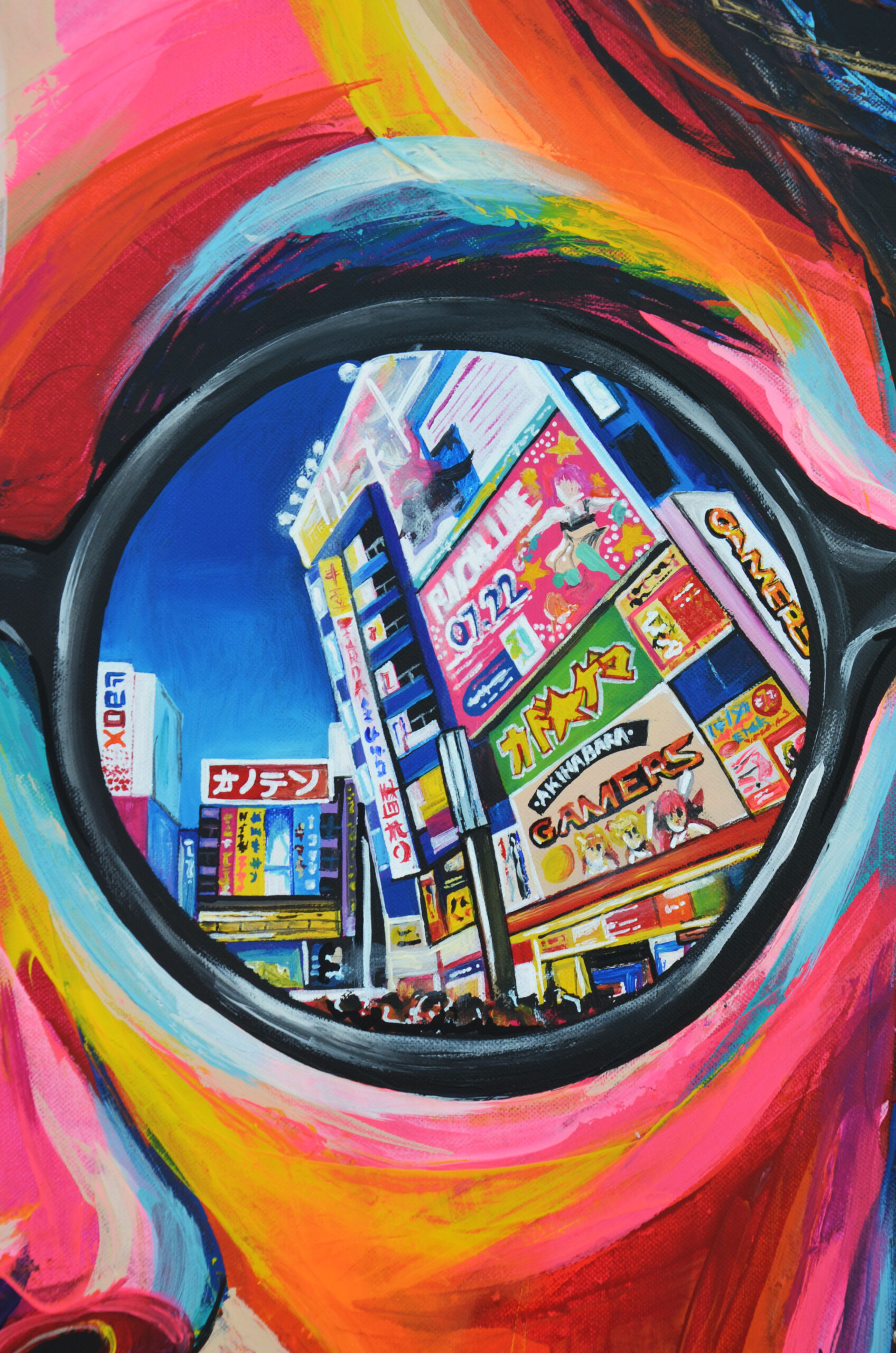 TOKYO-2-toile-acrylique-lauryne-mazza